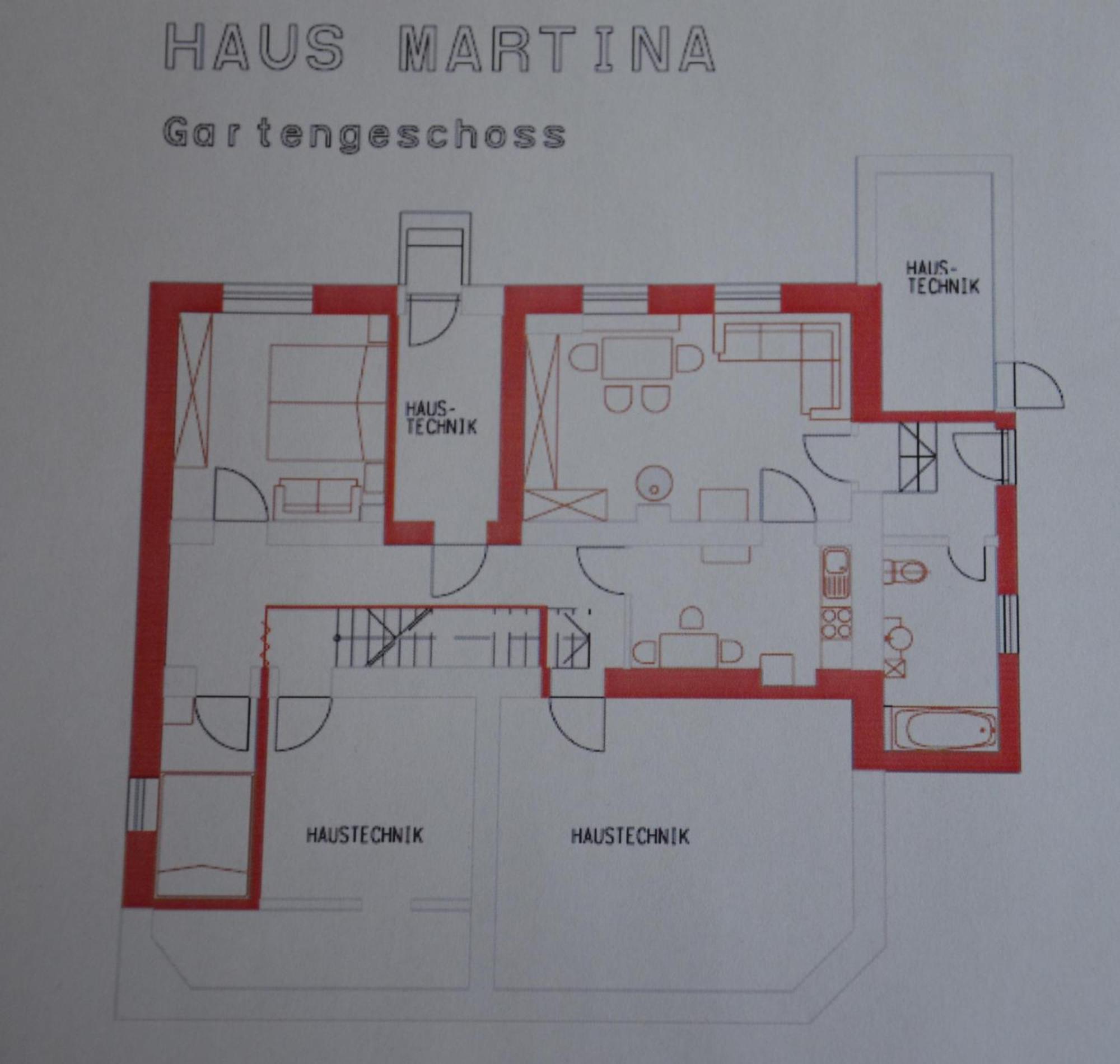 Апартаменти Haus Martina Ервальд Номер фото